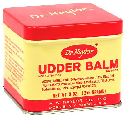 Dr. Naylor UB9 Cow Udder Balm, 9-oz. - Quantity 1