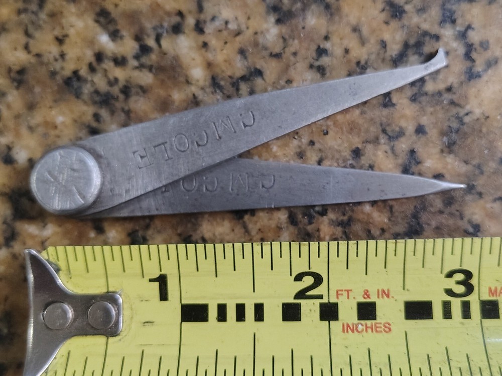 🗽VINTAGE MINI 4" ID/OD CALIPER