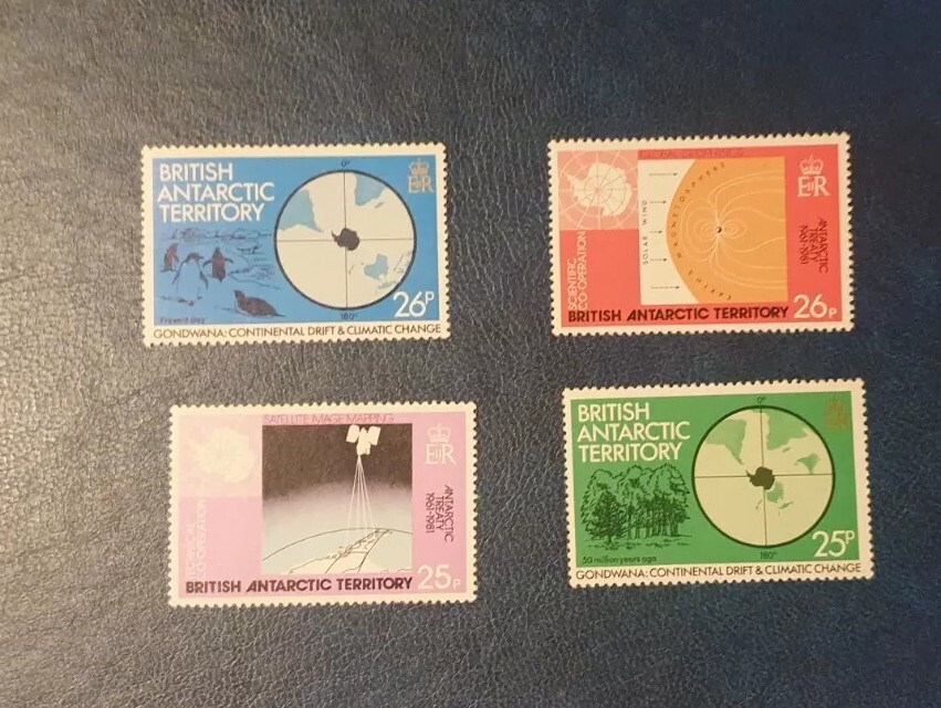 BAT 1982 Gondwana Continental Drift & Climate Change Mnh M73
