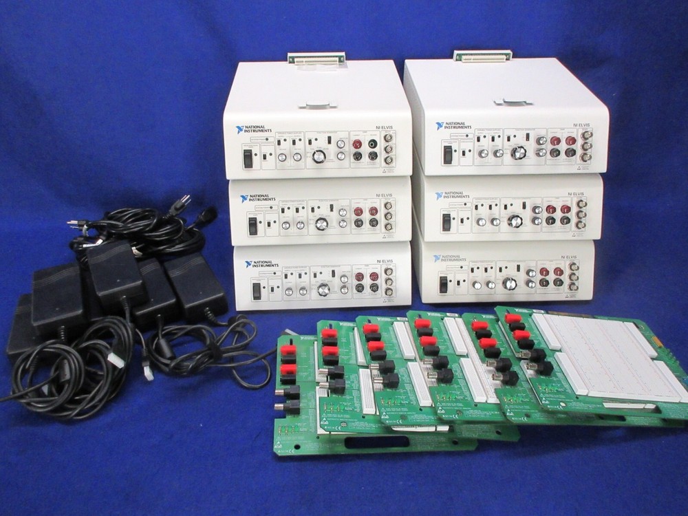 National Instruments NI ELVIS Platform, Prototyping Board, Power Supply - works!