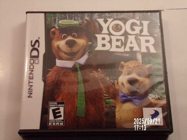 Yogi Bear (Nintendo DS) Case ONLY / No Game / Authentic USA Version / Fast Ship