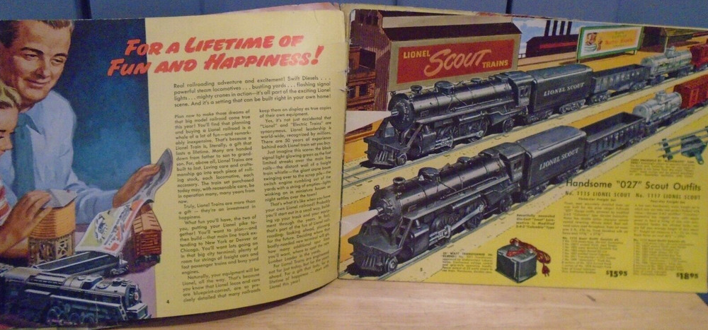 ORIGINAL LIONEL 1949 CATALOG