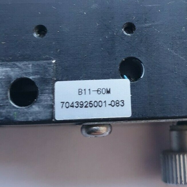 SURUGA B11-60M MICROMETER CROSS ROLLER STAGE (IN20S2)