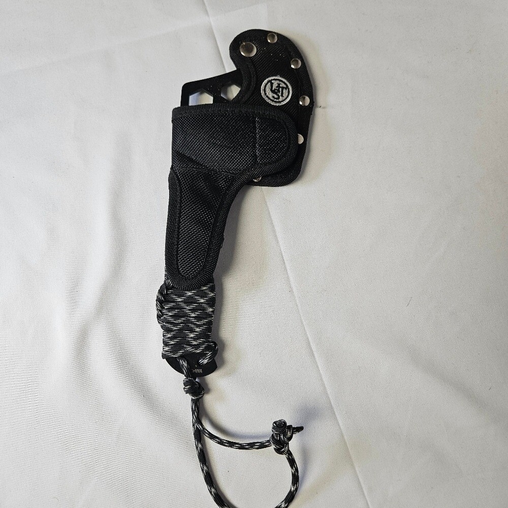 550 Paracord Wrapped Black Axe