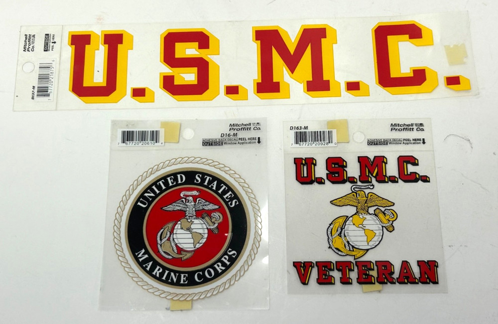 US Marine Corps Window Stickers