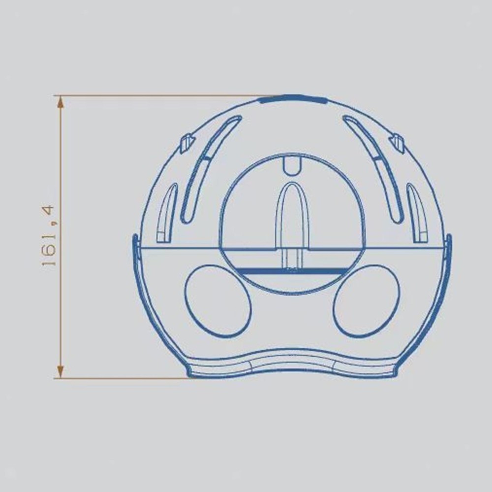 Dog Muzzle Transparent Protective Breathable Prevent Biting Pet Hood Cat Muzzle