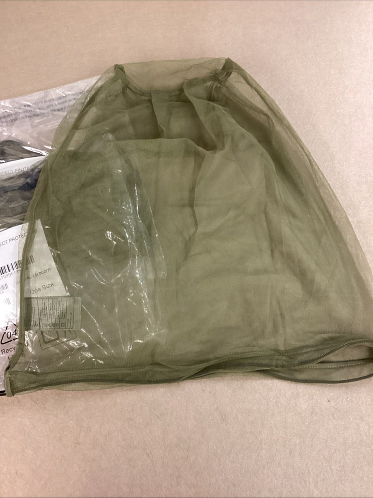 Pack Of 2 British Army Issue Olive Insect Protective Head Net