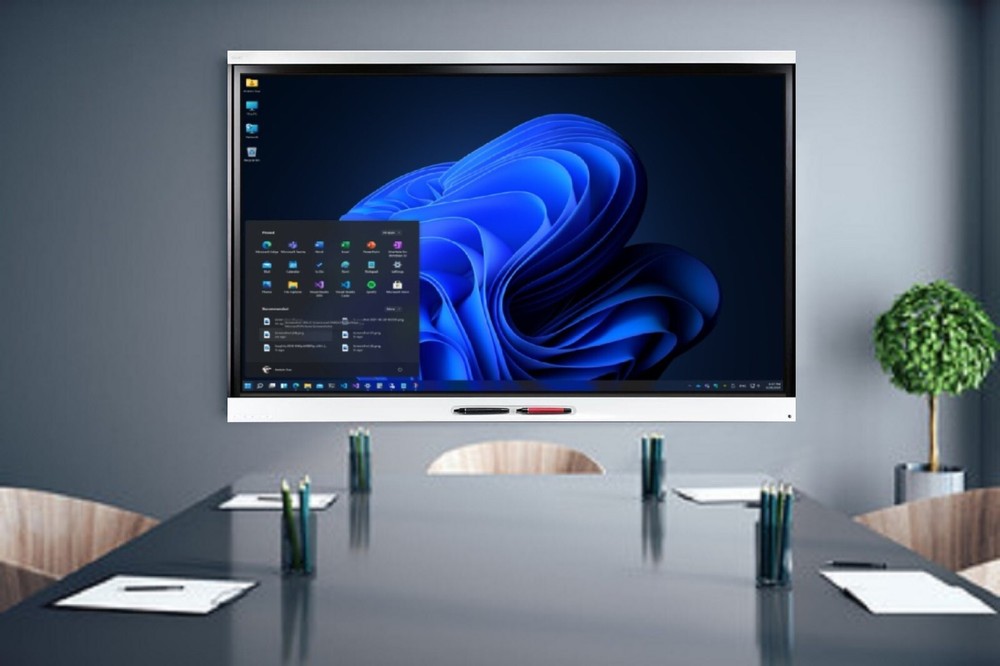 SMART Board SPNL 6065 Touchscreen Interactive Whiteboard Display For Classroom