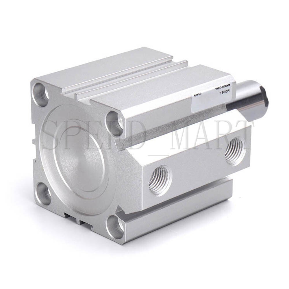 SDA63X90 Thin Small Pneumatic Air Cylinder 90mm Stroke Rod Acting Push Pull