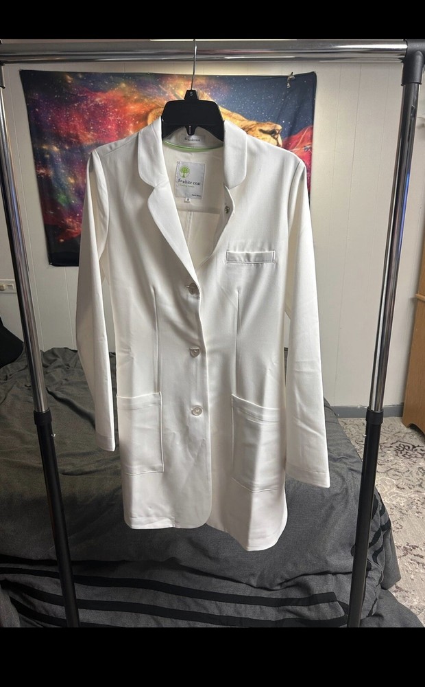 Women’s Scrubs, and lab coat Bundle