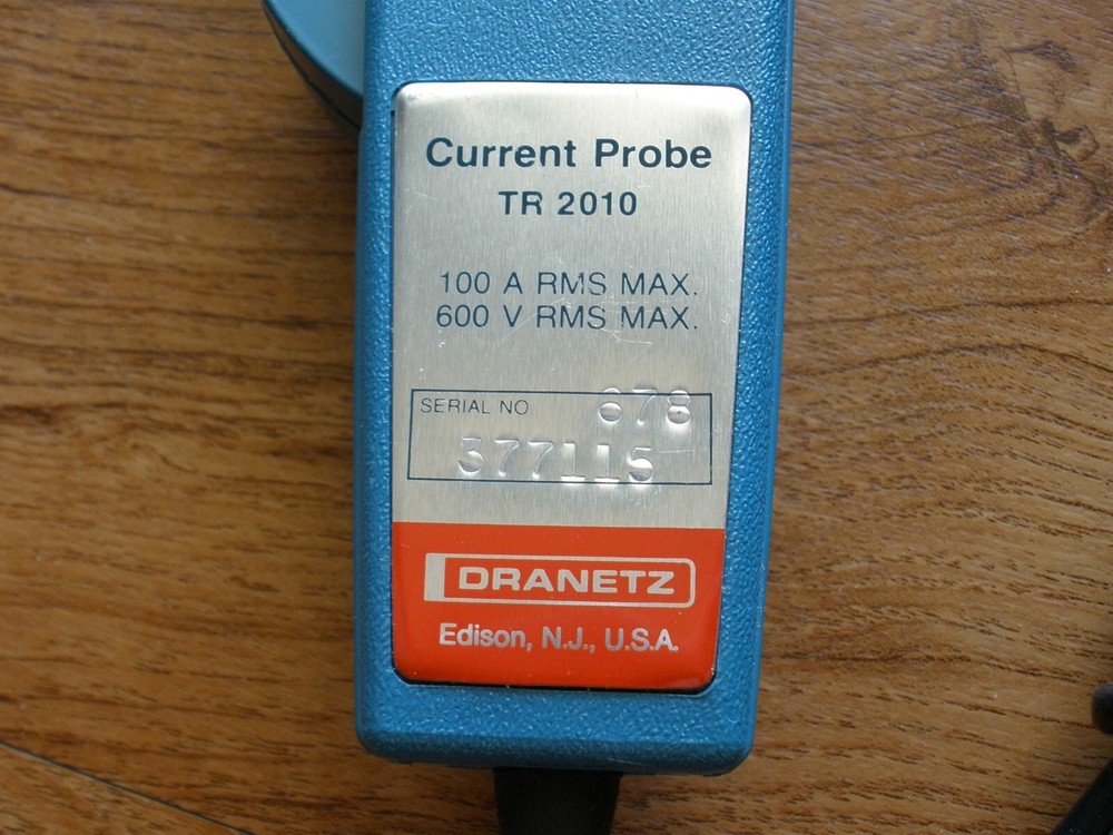 DRANETZ CURRENT PROBE TR2010, Excellent Working Condition