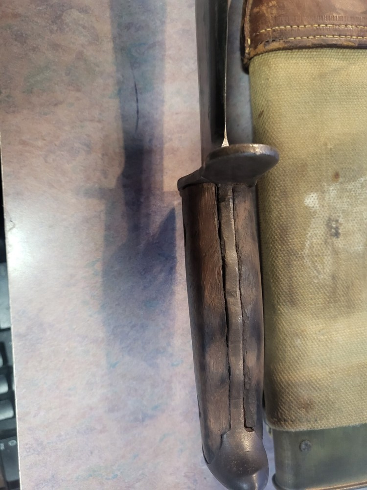 WWI BOLO Knife with AK-CO Sheath