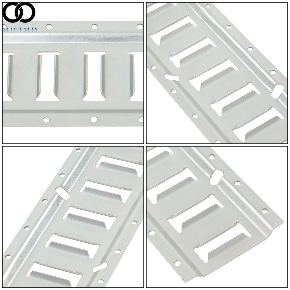 For Trailers Secure Load 6 Pack 2' E Track Tie Down Rail Kit Galvanized Steel