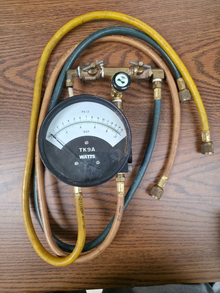 Watts TK-9A Backflow Preventer with Case