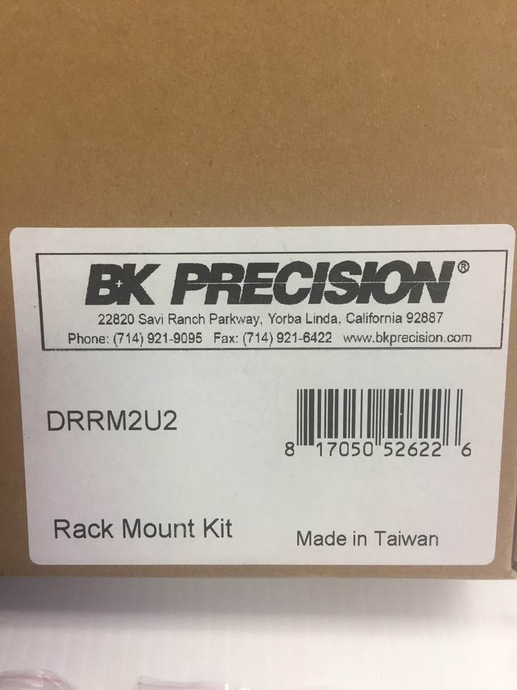 BK PRECISION DRRM2U2 RACK MOUNT LIT 817050526226