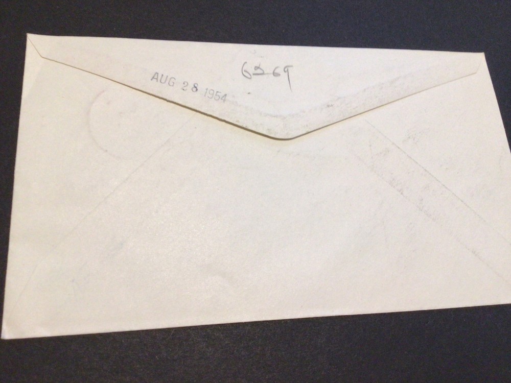 Algeria 1954 stamps postal cover Ref 63202