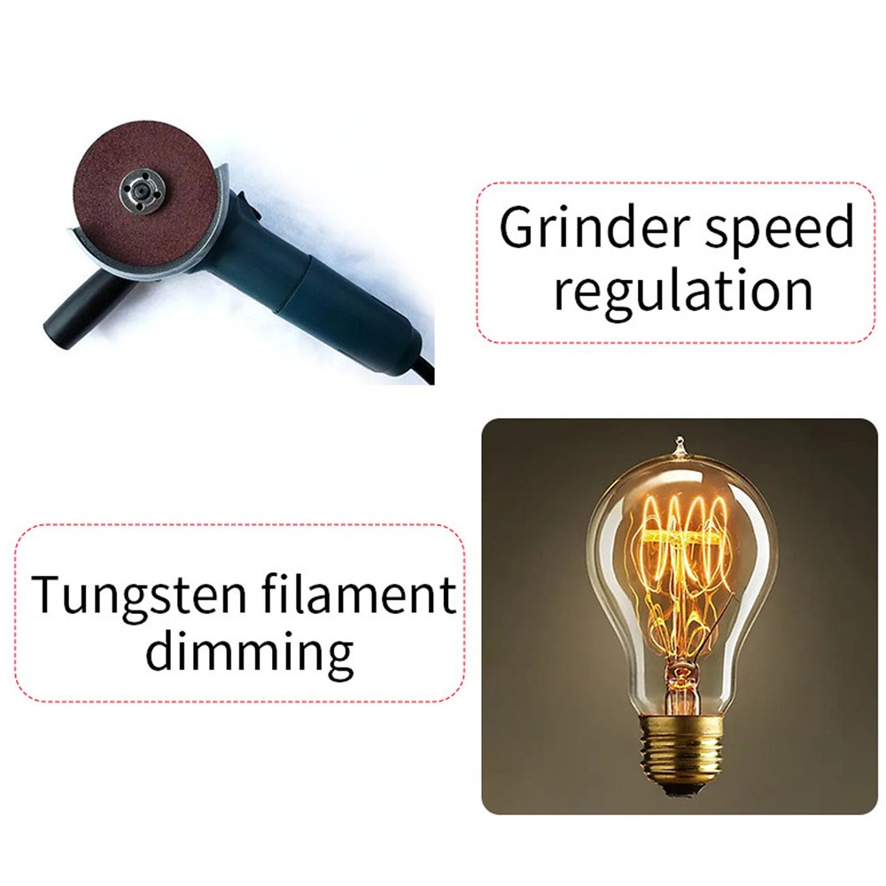 110V~220V 15A Variable Speed Motor Controller 4000W AC Motor Speed Controller