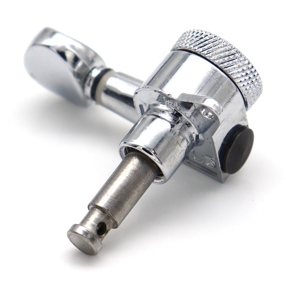 Left 6 Strings Electric Guitar Locking Tuning Pegs Silver Tuners Machine Heads
