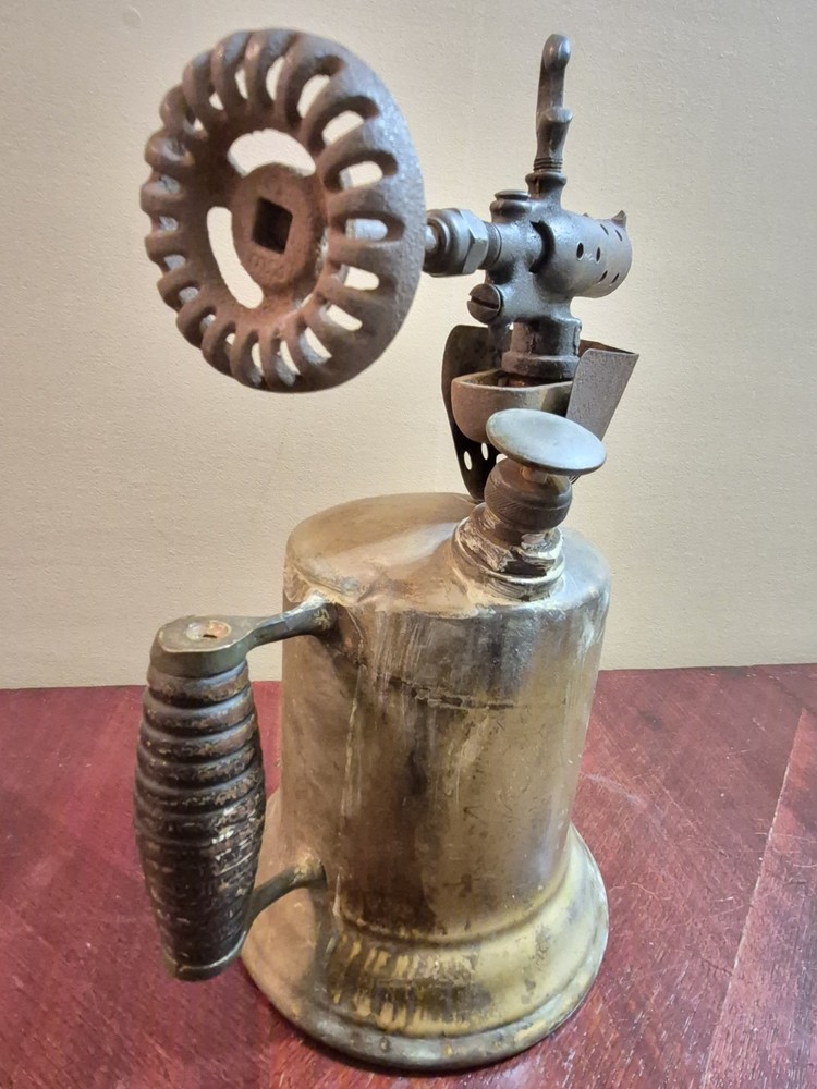 Tuner Brass Blow Torch Antique Tool