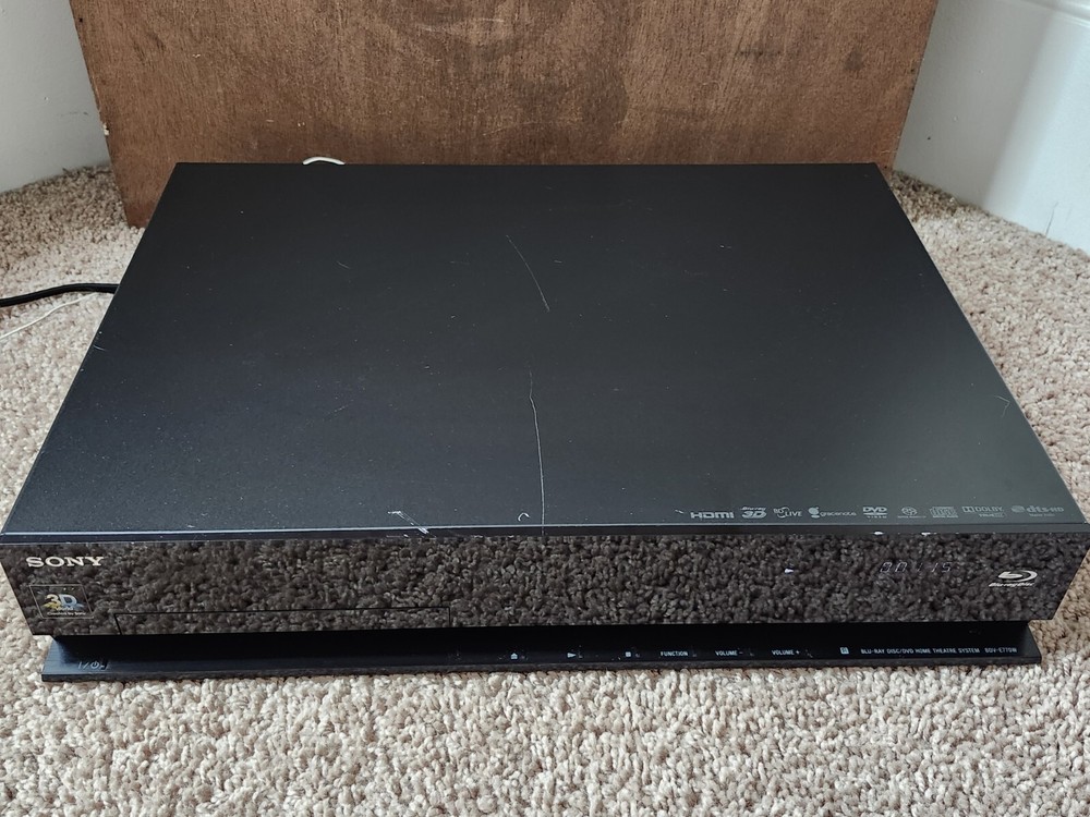 Sony HBD-E770W Receiver Streaming Blu-Ray DVD Receiver **NO REMOTE** TESTED