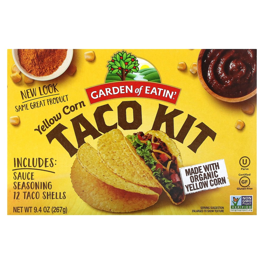 Yellow Corn Taco Kit, 9.4 oz (267 g)