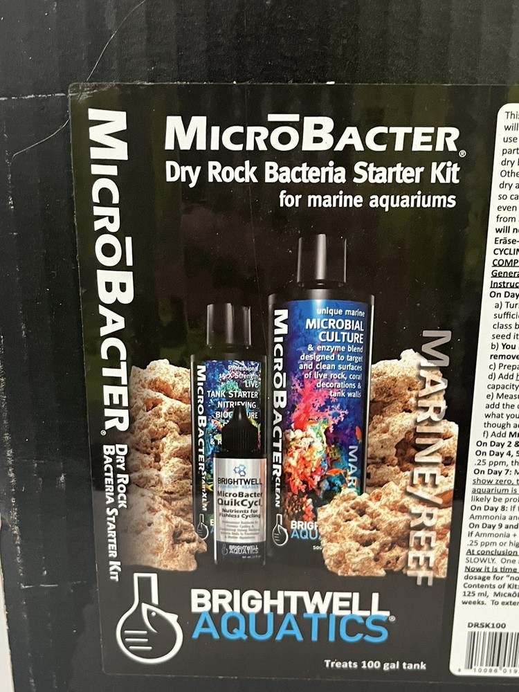 MicroBacter Dry Rock Bacteria Starter Kit - Brightwell