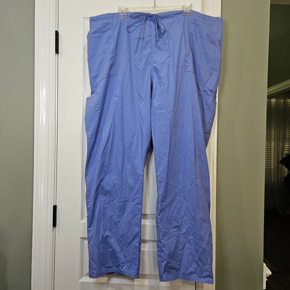 2 Piece Scrub Star 3XL Light Blue Scrub Set