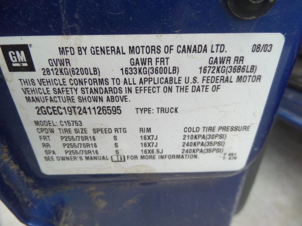 SILVRDO15 2004 Jack 172585