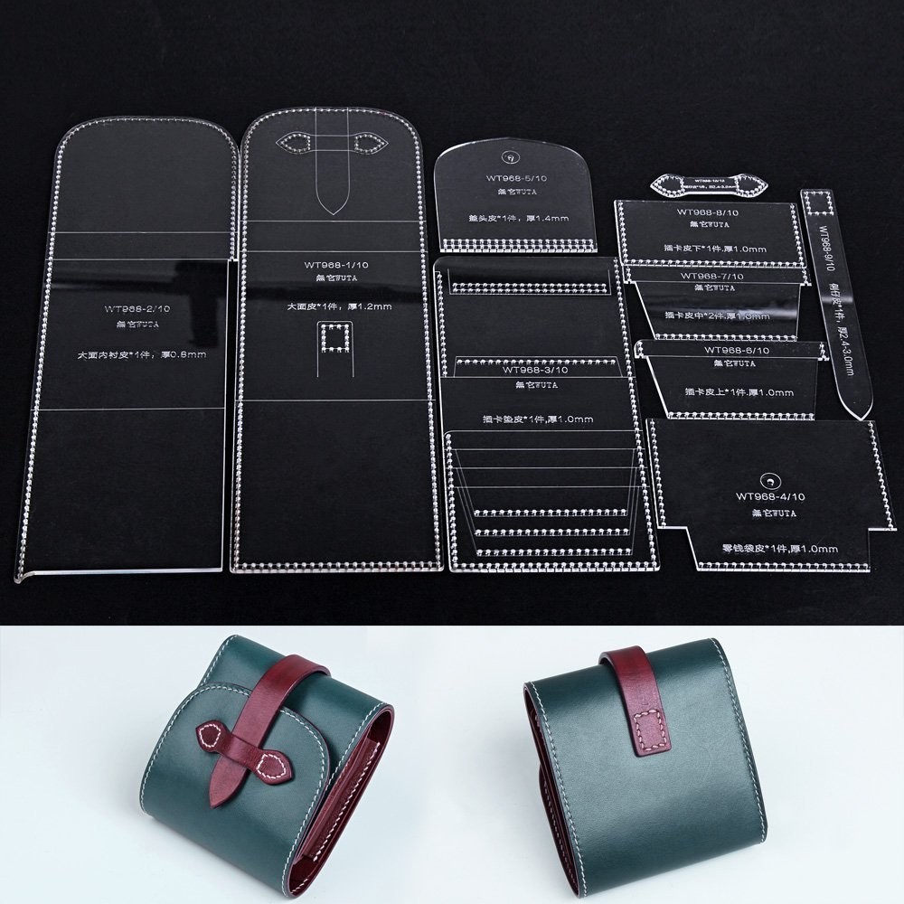 Acrylic Card Bag Template