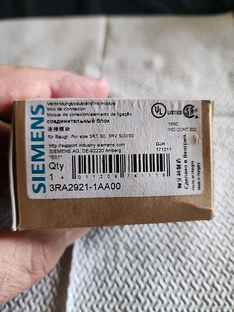 NEW SIEMENS Link Module 3RA2921-1AA00