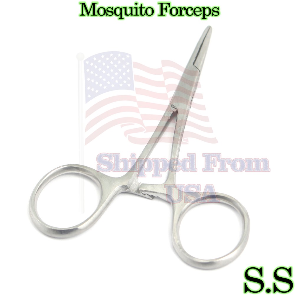 MOSQUITO HEMOSTAT LOCKING FORCEPS 3.5" STRAIGHT