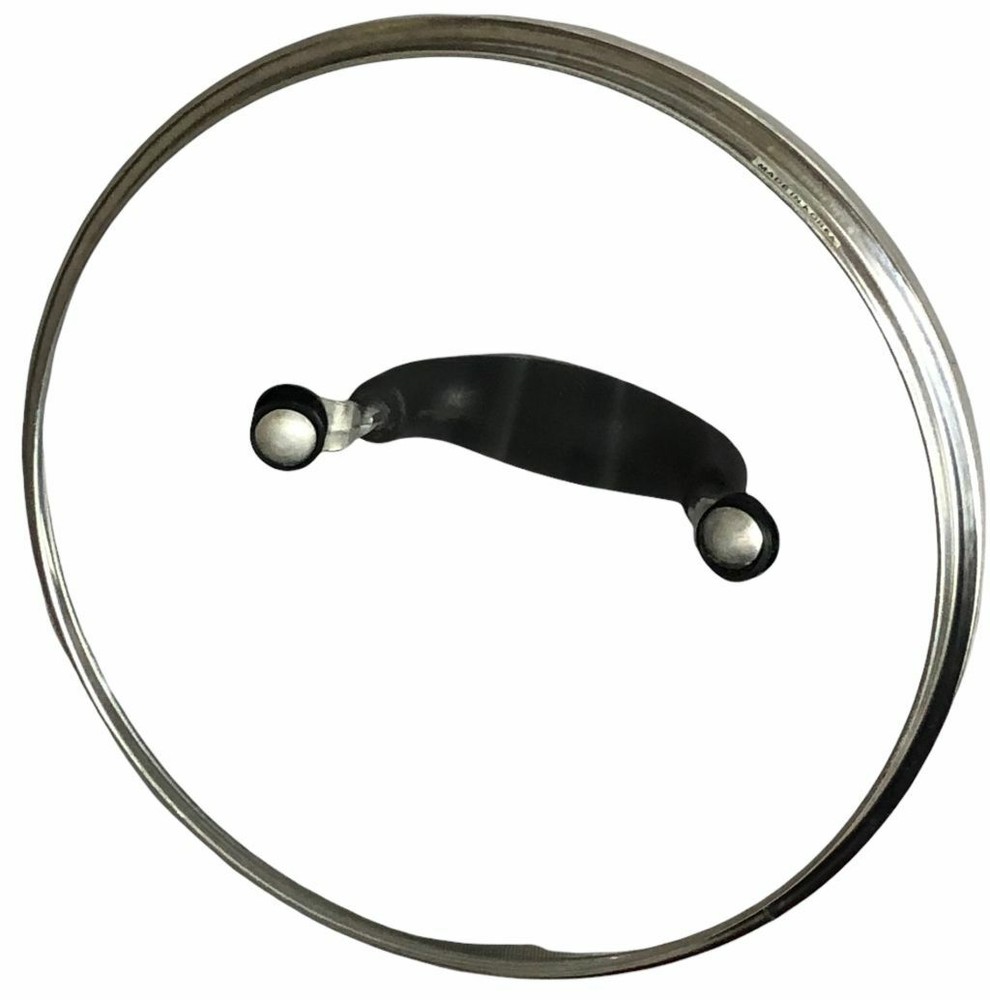 Calphalon Kitchen Essentials Replacement Glass Pan Lid Inner 6 5/8" Outer 7"