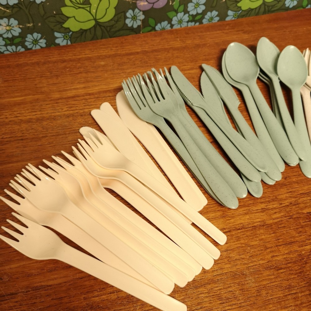 Bundle Plastic Re-useable Party Cutlery