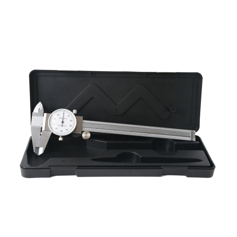 Dial Caliper Shockproof Dial Caliper Precision Caliper with Watch 0-6" Range,...