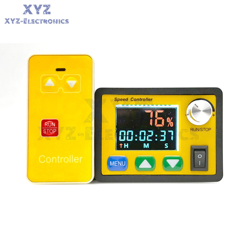 DC6-55V 30A Brush Motor Speed Controller LCD Digital Wireless Remote Control DIY