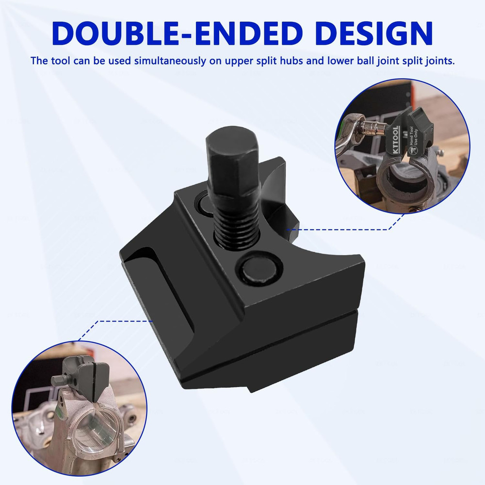 Universal Small Suspension Strut Split Hub Steering Knuckle Spreader Tool Compat