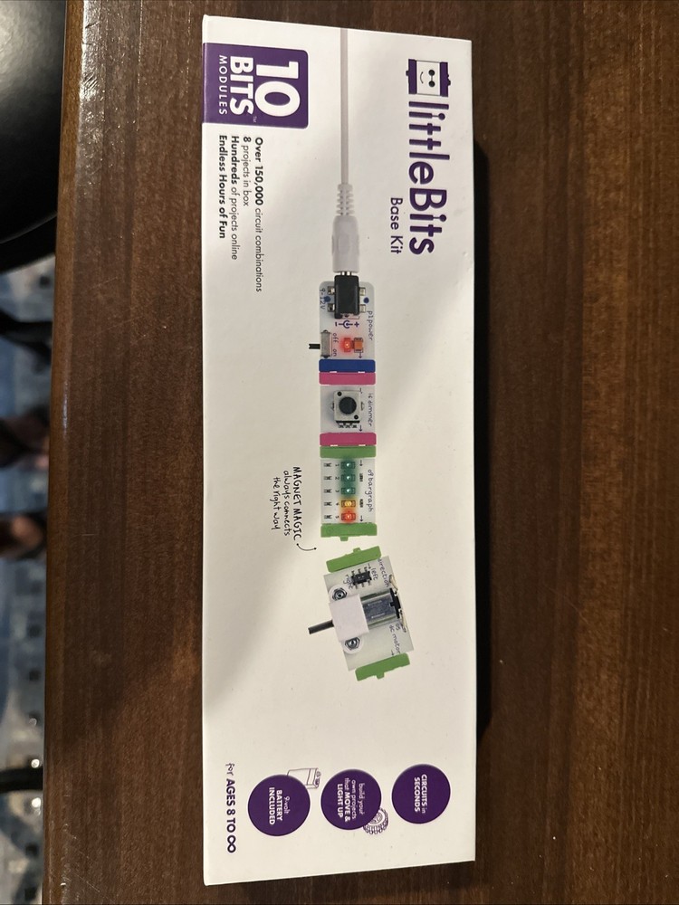 LittleBits Base Kit 10 Modules Learn Circuits In Seconds Build Projects Bits TED