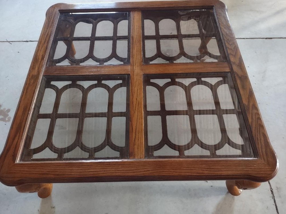 Vintage Wood Coffee Table