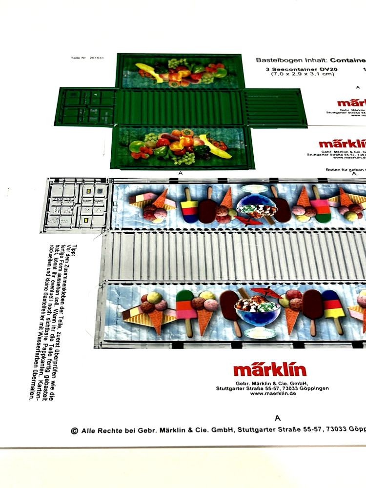 Marklin H0 Manual Booklet