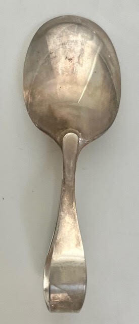 Community Curved Handle Silverplate Baby Feeding Spoon.