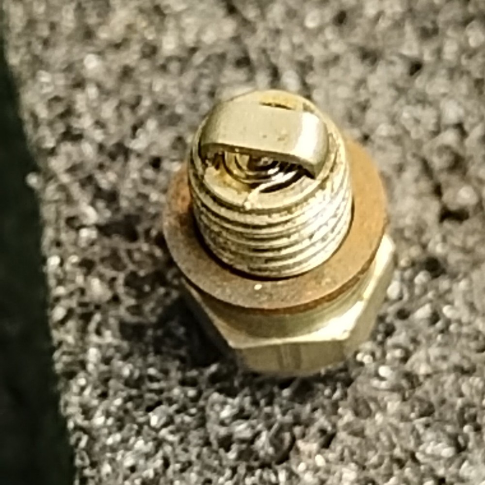 Two unknown brand glow plugs unused
