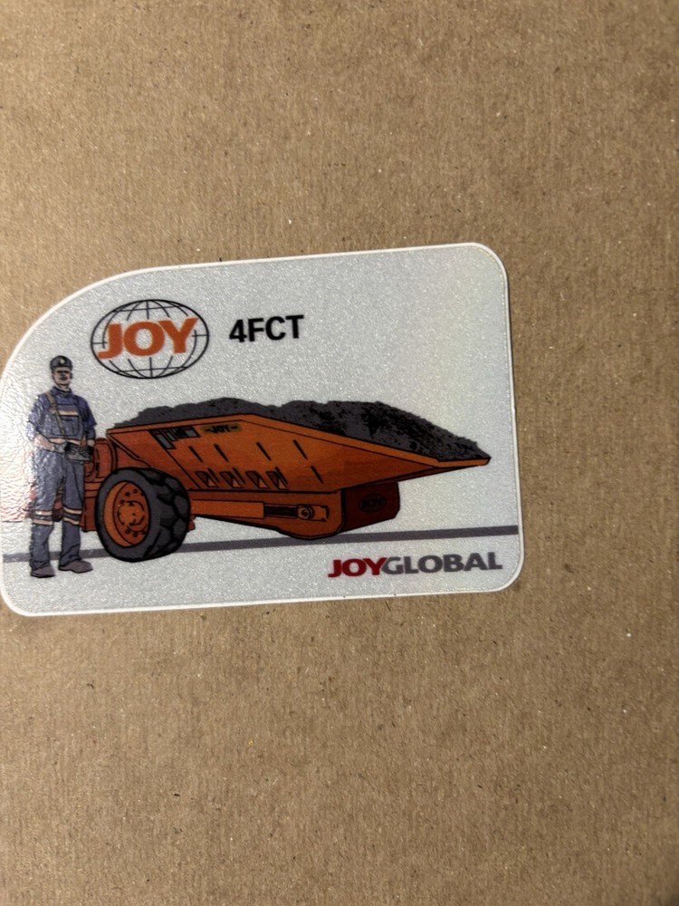 NICE JOY COAL MINING STICKERS