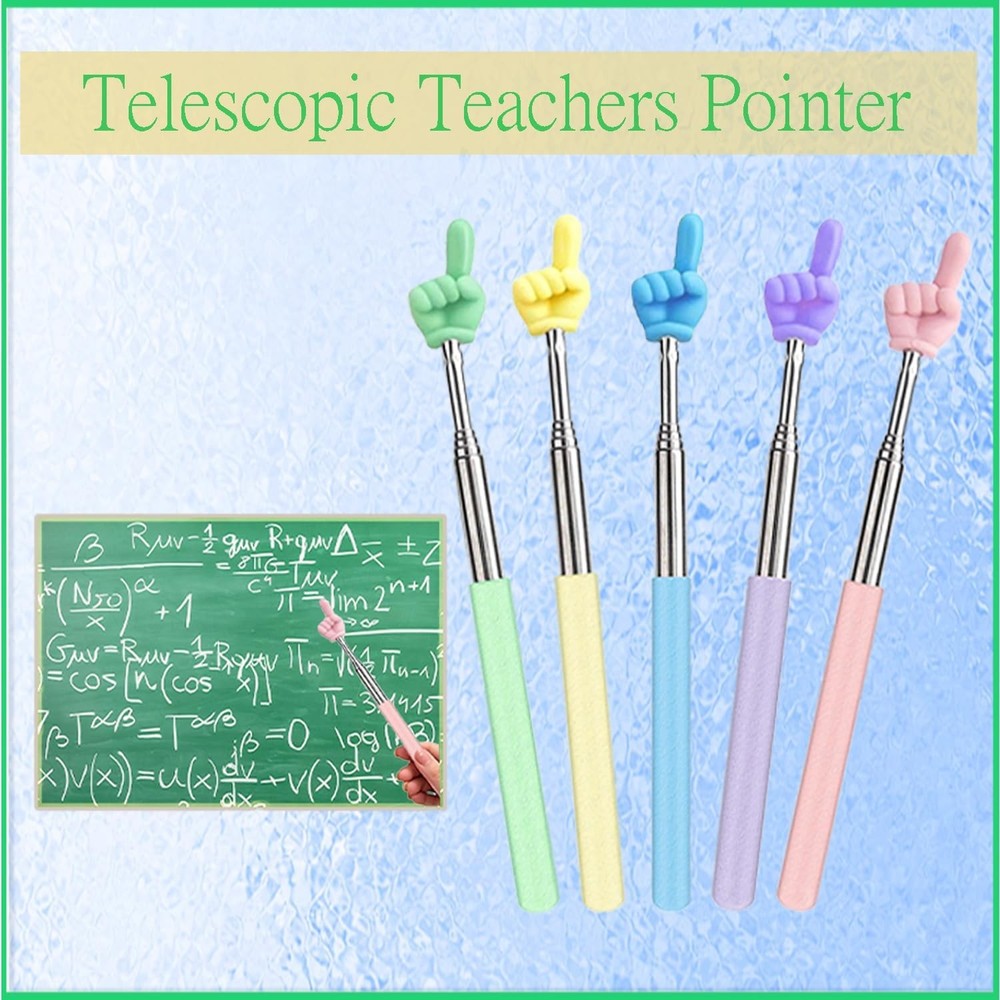 Extendable Teacher Pointer - Versatile, Adjustable, Ergonomic Teaching Aid & Pre