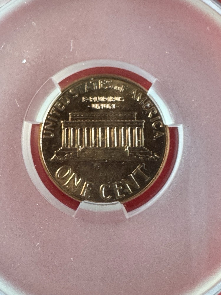 2008 Lincoln Cent CAC MS 63 Red