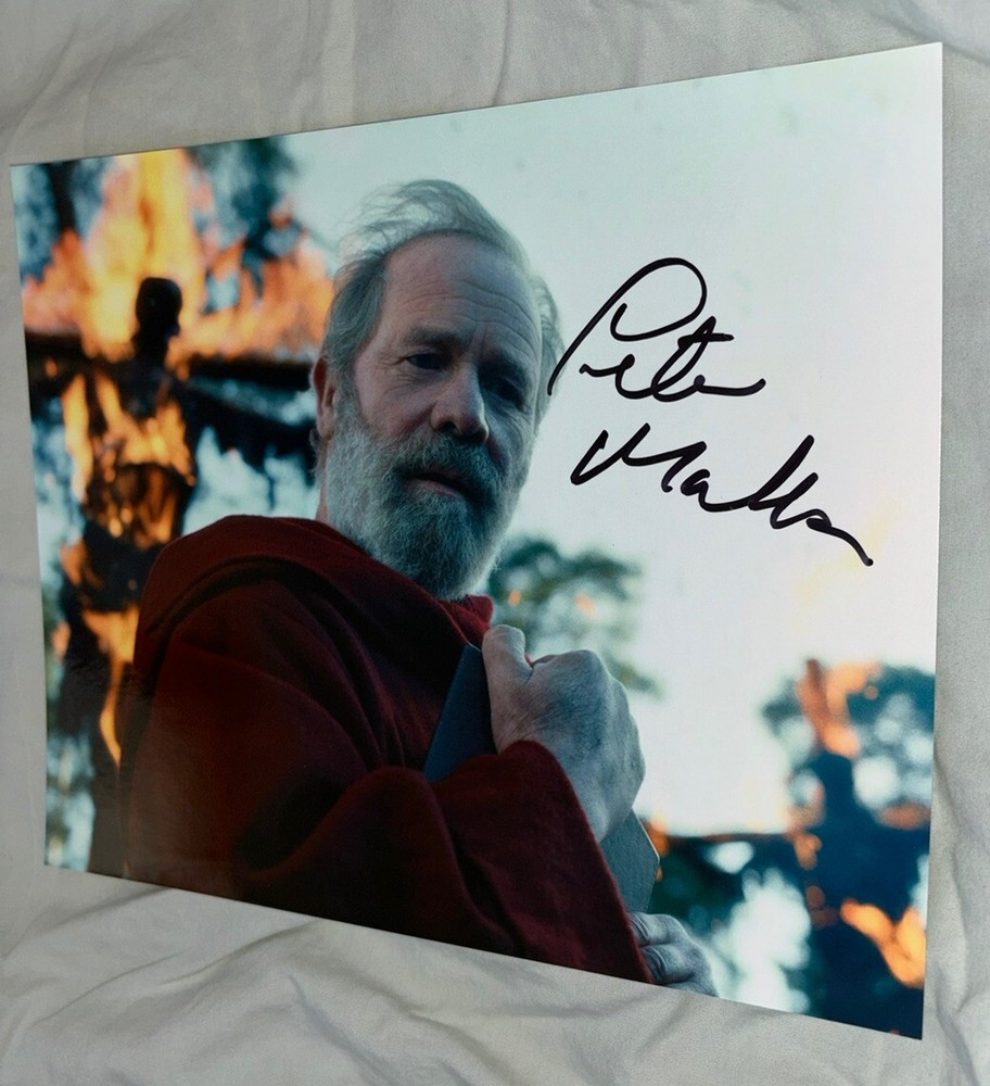 Peter Mullan Signed 8x10 Photo