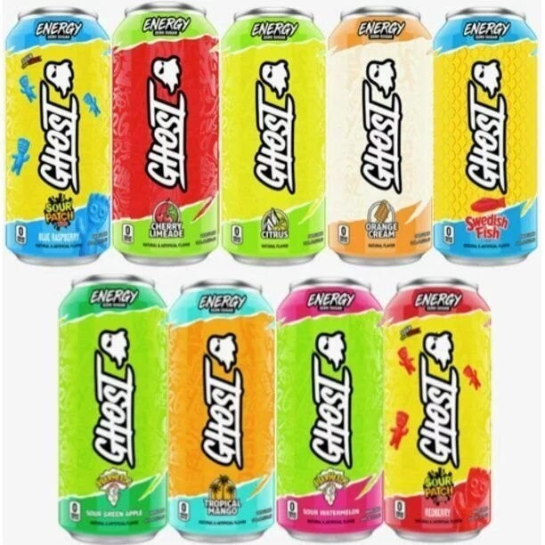 GHOST Variety Pack - Energy Drink - 9 Pack