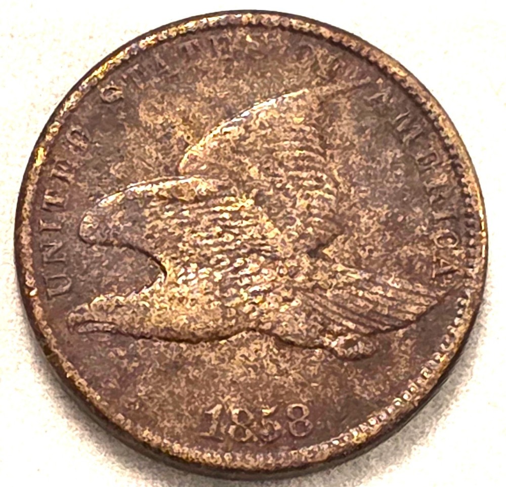 1858 Flying Eagle Cent