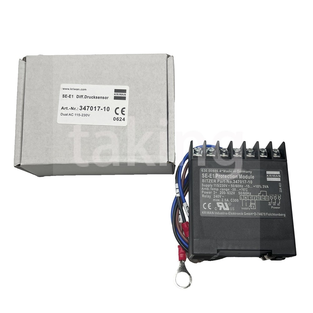 1pc Compressor Protection Module for Bitzer Se-E1 347017-10