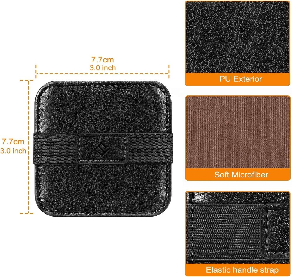 4-Pack Screen Cleaning Pads with Strap for Devices