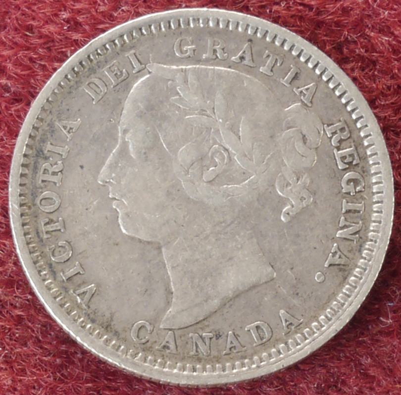 Canada 10 Cents 1890 H (E2405)